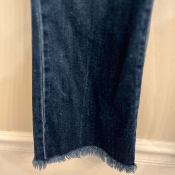 Hidden Blue Denim Jeans with Brown Patch - Picture 9 of 11